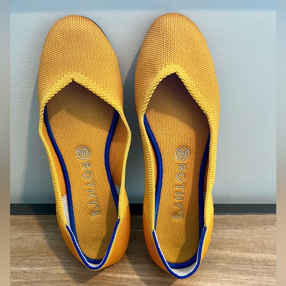 Rothy’s Flats, Yellow, size 8.5 - Picture 7 of 9